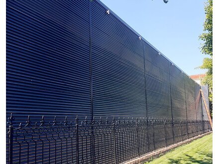 yx17-71-850型圆弧彩钢板墙面板案例