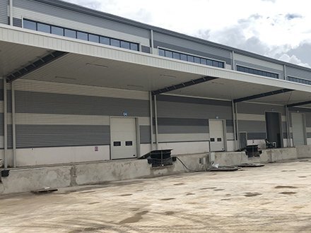 昆明某仓库用津双达彩钢落水管