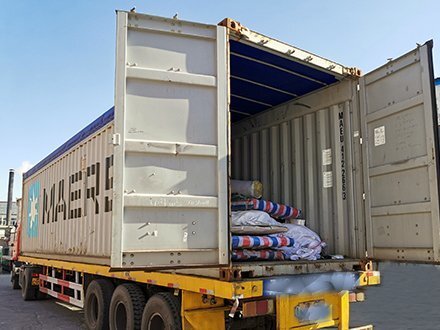 津双达客户出口南非的彩钢板