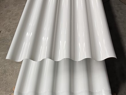 厦门用户定制35-130-690型铝板彩钢瓦装饰板