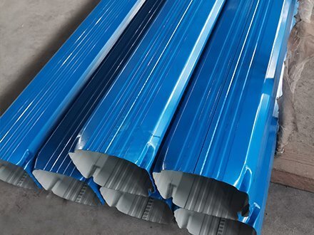 144*108mm彩钢雨水管威海客户二次订购